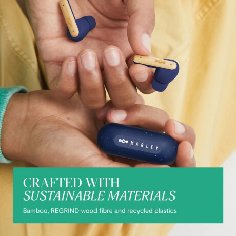 Auricular House Of Marley Little Bird Tws Je123-bl Auricular House Of Marley Little Bird Tws Je123-bl