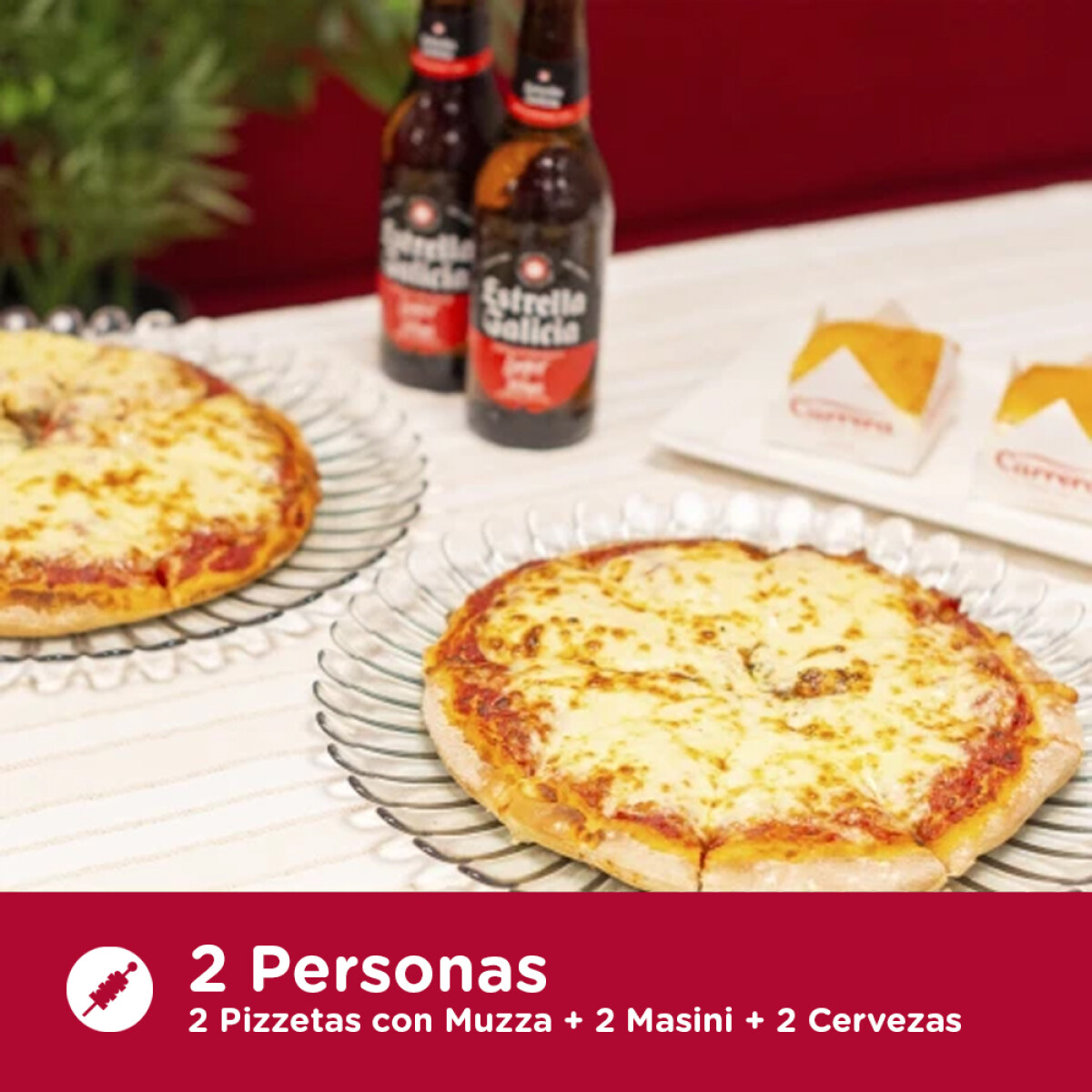 Pizzeta, Masinis y cerveza - 000 