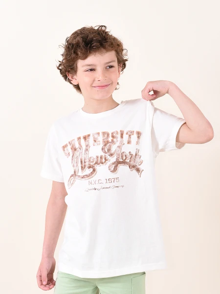 REMERA NEW YORK BLANCO