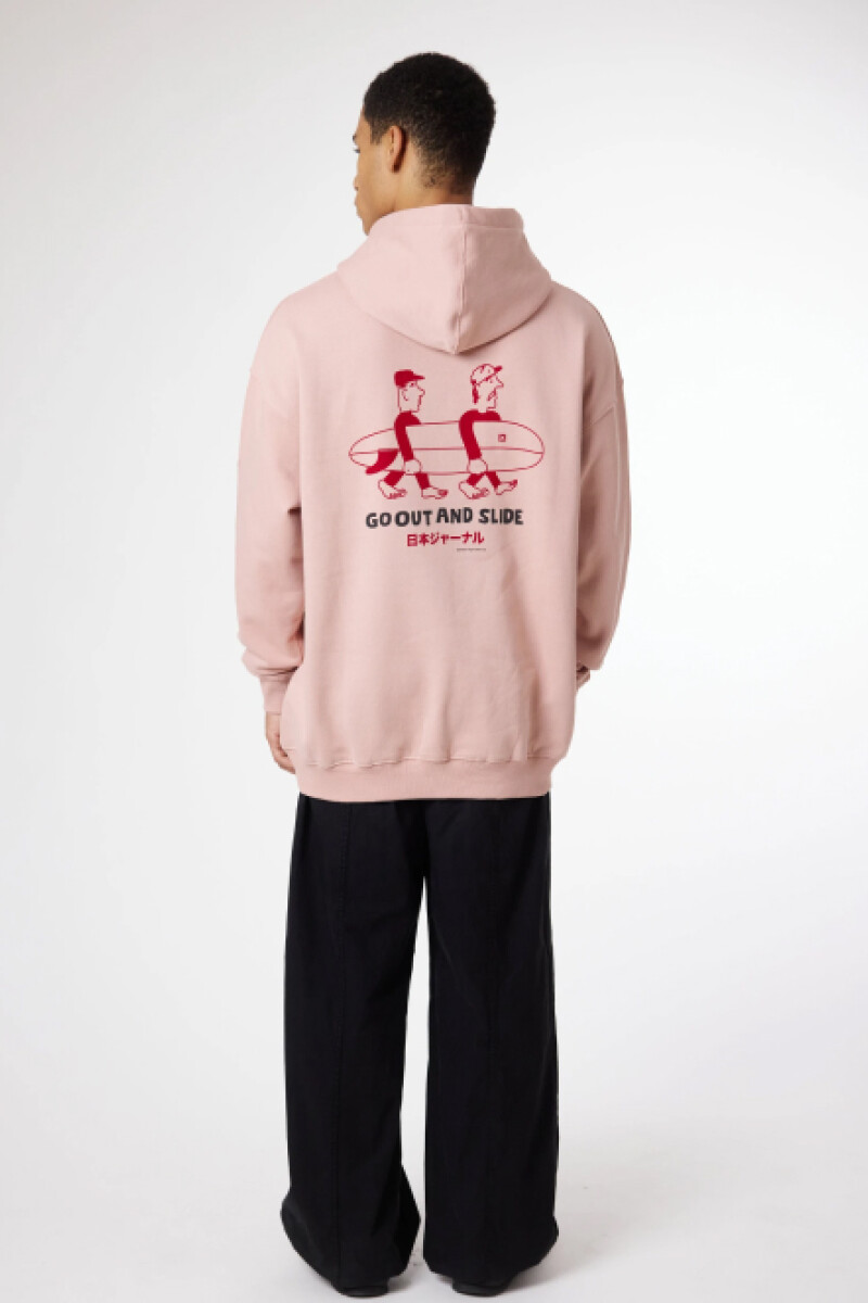 Hoodie Blue Banana - Coast Peach