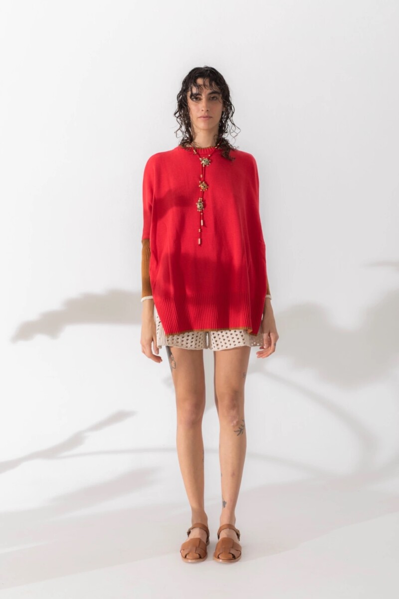 BUZO PAMELI COTTON Rojo