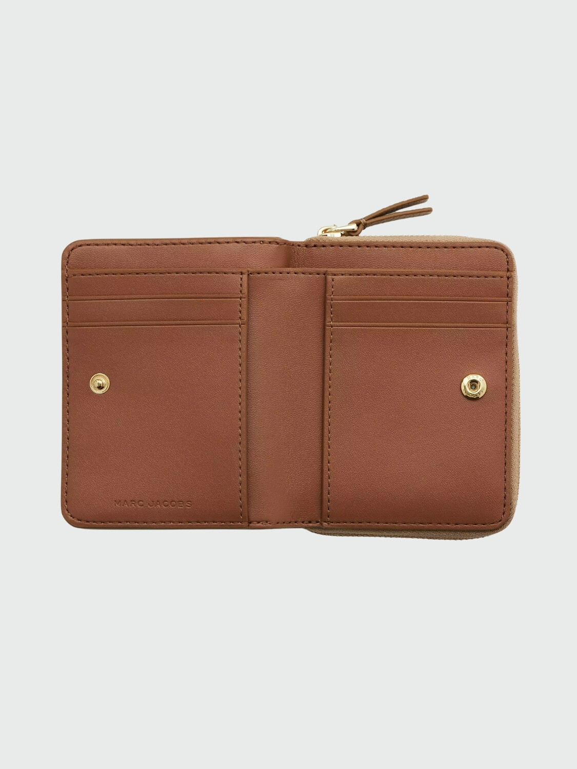 MARC JACOBS - THE LEATHER MINI COMPACT WALLET 0