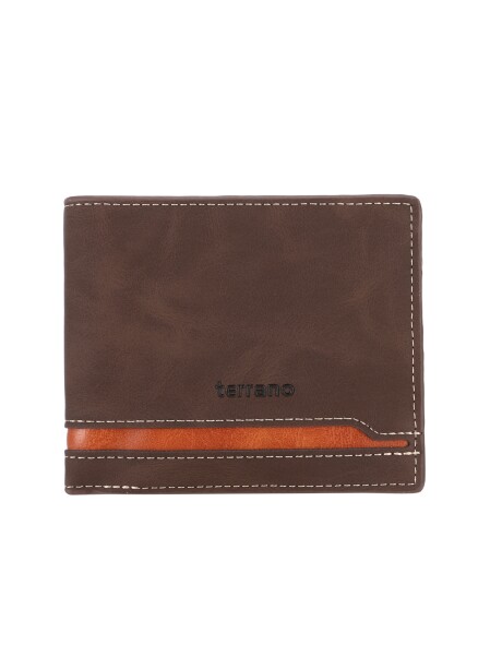 Billetera Horizontal Marrón