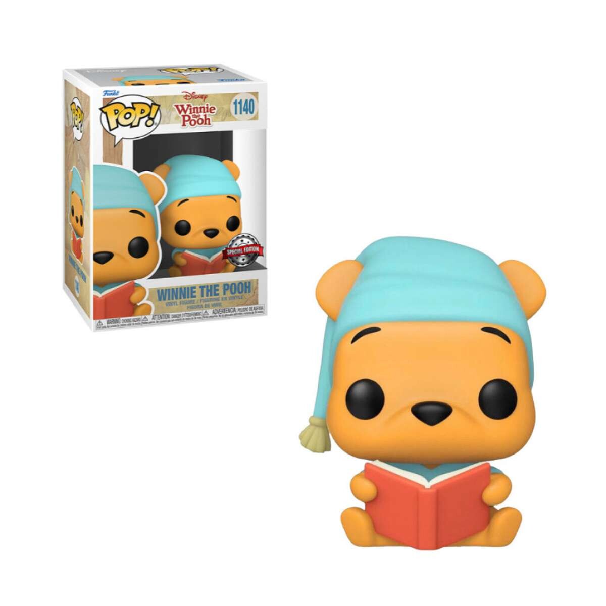 Winnie reading Book Winnie the Pooh - 1140 