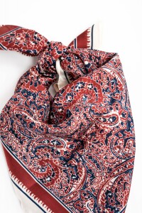 Bandana Paisley Rojo