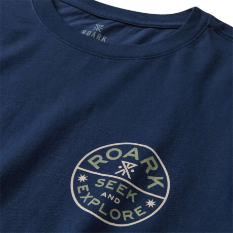 Remera Roark Seek & Explore Signet Azul