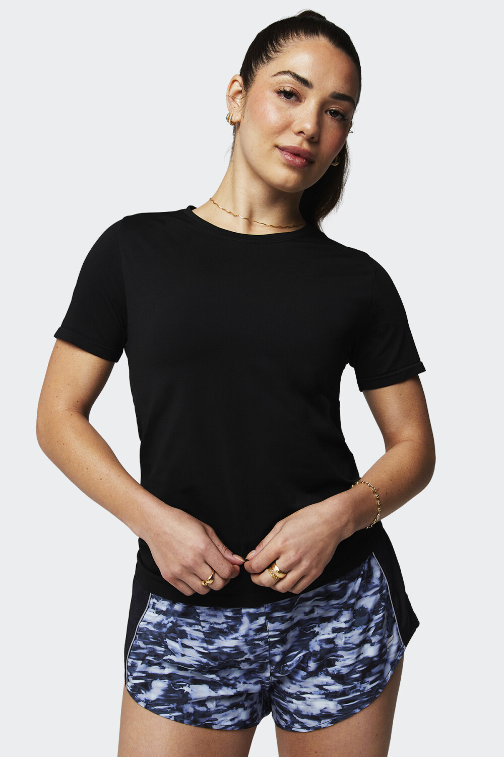 Remera Fabletics Tank Negro