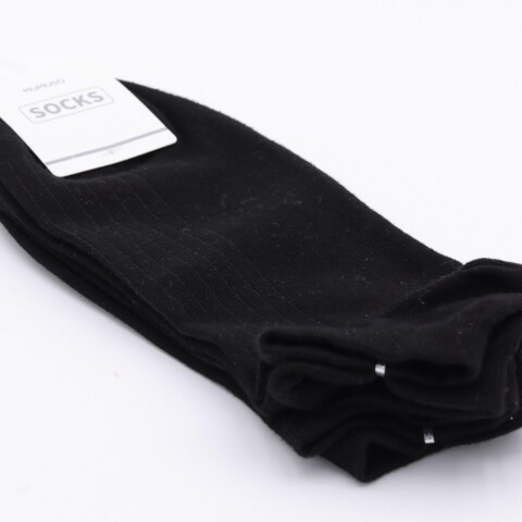 MEDIAS BAJAS DE RAYAS VERTICALES PARA HOMBRE (2 PARES/NEGROS) MEDIAS BAJAS DE RAYAS VERTICALES PARA HOMBRE (2 PARES/NEGROS)
