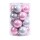 Esferas navideñas x16 Rosa