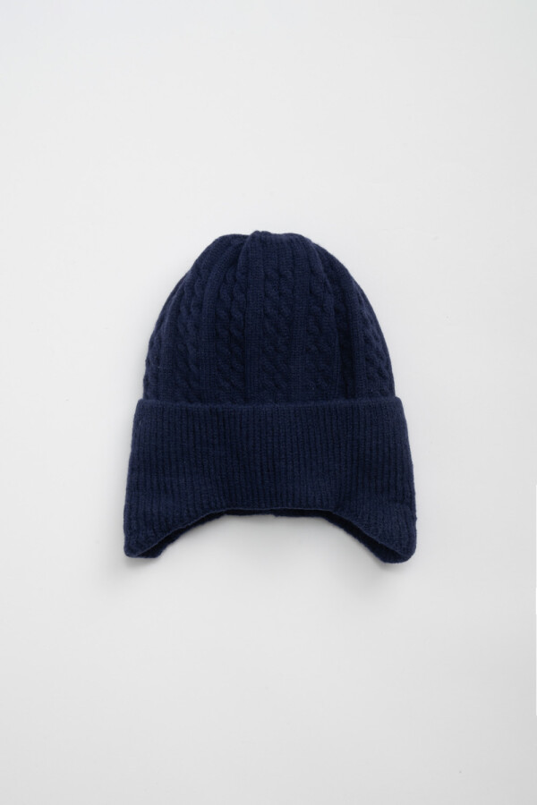 Gorro punto Azul Marino