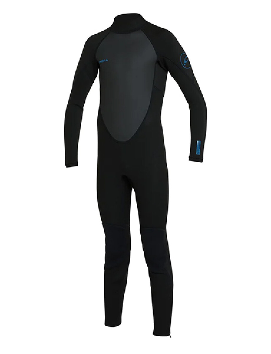 Reactor II Juvenil 3/2mm Back Zip - Negro 