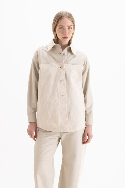 CAMISA AMBAR Beige