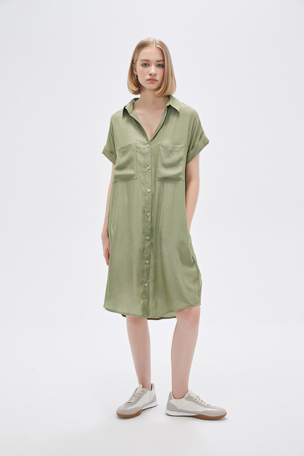 Vestido Lemos Verde Claro