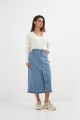 Sweater cuello redondo BLANCO
