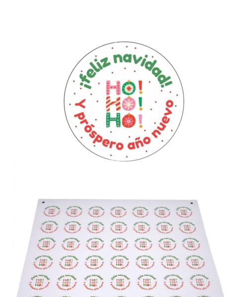 Stickers navidad placha DISEÑO 20
