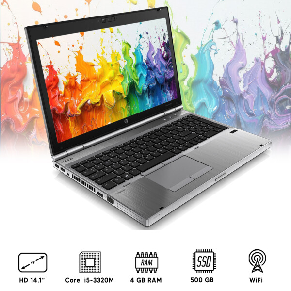 Notebook Hp Elitebook 8470p I5 4gb Ram 500gb 14" NOTEBOOK RFPL HP 8470P I5/4/500/14"
