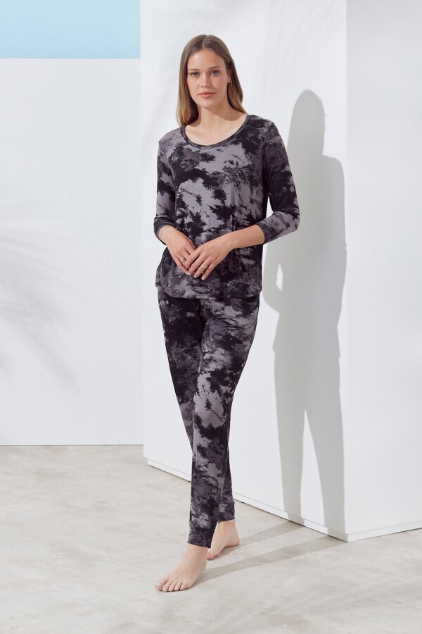 Set Piyama Night MULTI/NEGRO