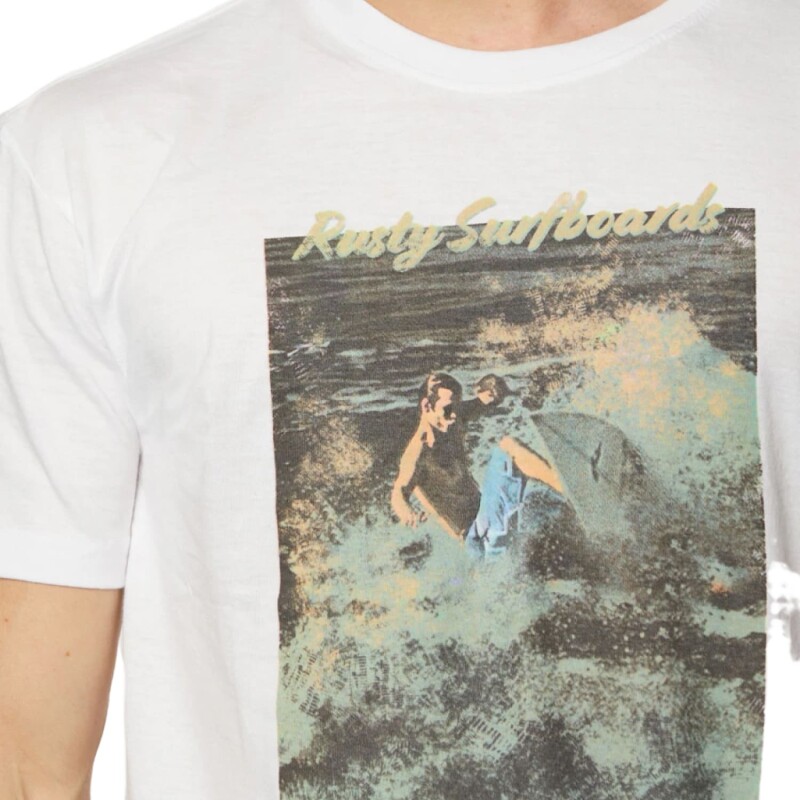 Remera Rusty Surfo - Blanco Remera Rusty Surfo - Blanco