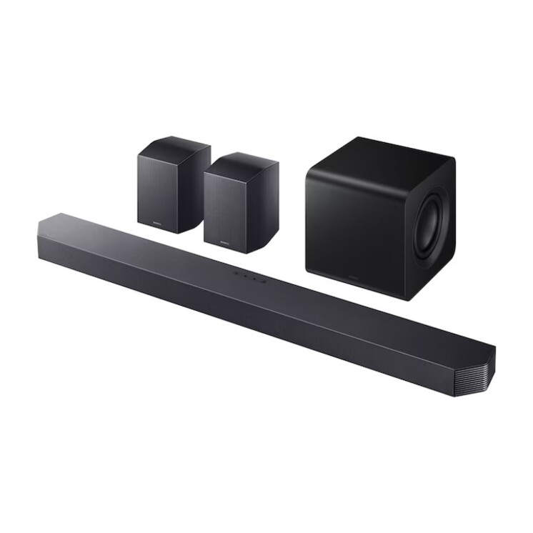 Barra de sonido Samsung HW-Q930F 9.1.4 ch Dolby Atmos con subwoofer y parlantes traseros (2025) Barra de sonido Samsung HW-Q930F 9.1.4 ch Dolby Atmos con subwoofer y parlantes traseros (2025)