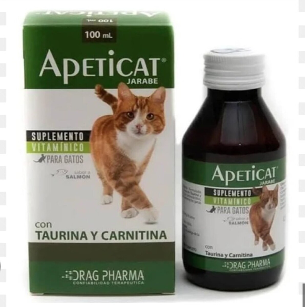 JARABE APETICAT DRAG PHARMA SUPLEMENTO GATOS 100ML 