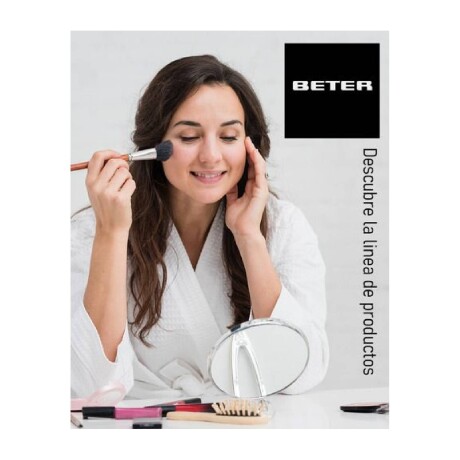 Brocha para maquillaje Fluido con fibras naturales Beter Brocha para maquillaje Fluido con fibras naturales Beter