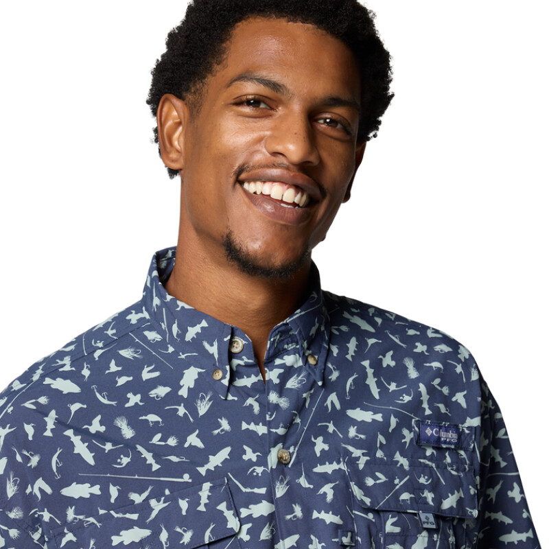 Super Bahama™ II SS Shirt - Cool Grey NOCTURNAL