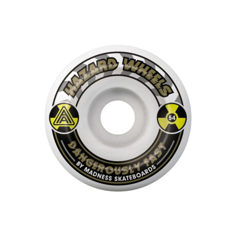 Ruedas Hazard Melt Down Radial 101A 54 mm Blanco/Negro