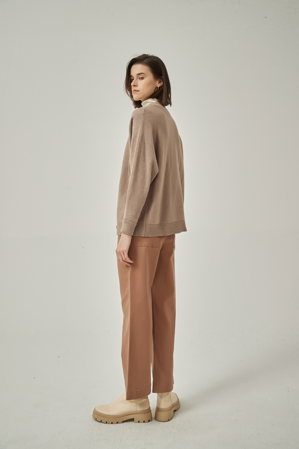 Cardigan Orso Taupe / Mink / Vison