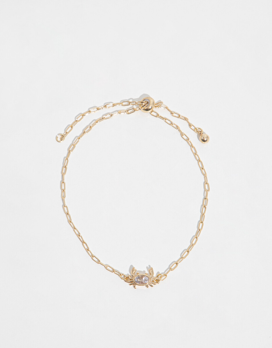 Pulsera Con Dije De Cangrejo 