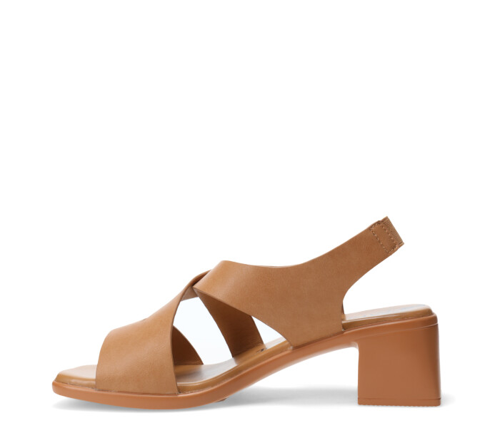 Sandalias de Mujer Miss Carol CLOVIS con taco Tan