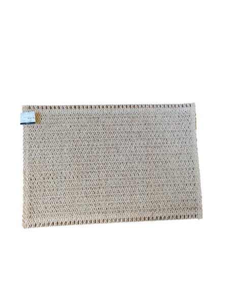 INDIVIDUAL TEJIDO RECTANGULAR 45x30CM BEIGE INDIVIDUAL TEJIDO RECTANGULAR 45x30CM BEIGE