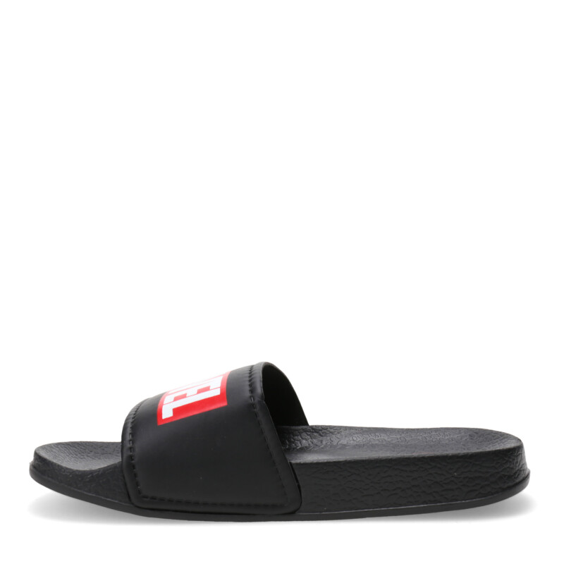 Sandalias Infantiles Marvel Negro - Rojo - Blanco