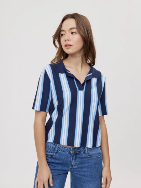 REMERA P.CAKE FEVORA AZUL