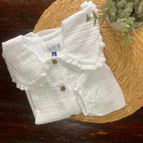 Camisa Muselina Blanca Camisa Muselina Blanca