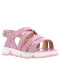 Sandalias de Niña MINI Miss Carol RILEY de charol Rosado