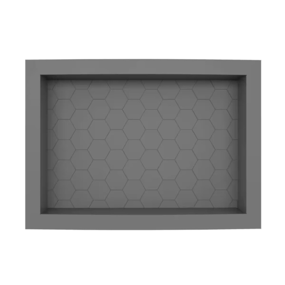 Nicho Empotrar Polipropileno 40cm Grafito Nicho Empotrar Polipropileno 40cm Grafito