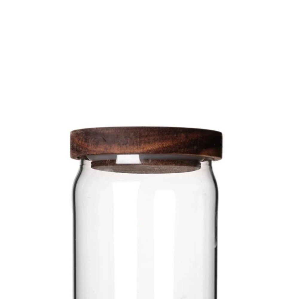 Tarro de Cocina Rin - Tapa de Madera Tarro de Cocina Rin - Tapa de Madera