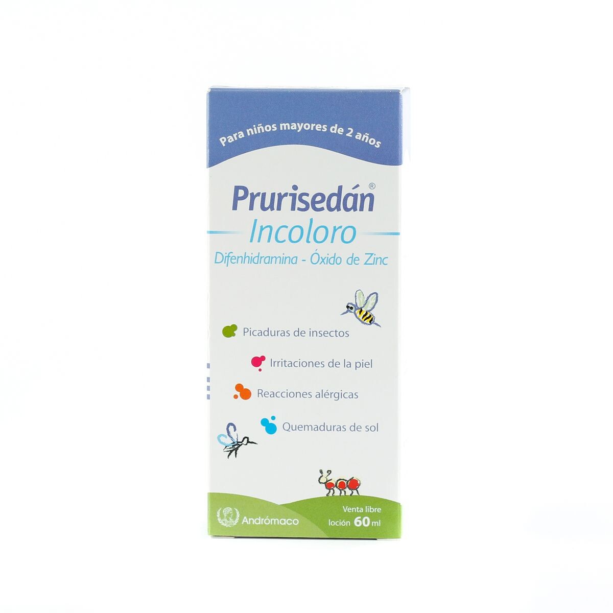 PRURISEDAN LOCION INCOLORO FRASCO X 60 M 
