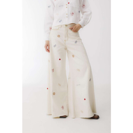 Jean Wide XL Detail Estampado