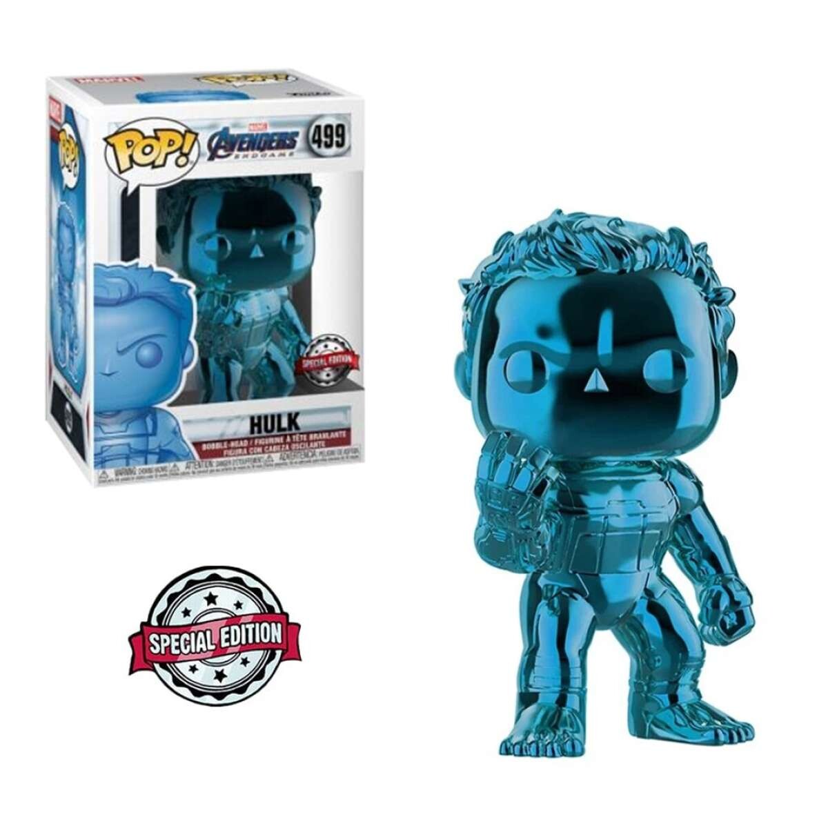 Hulk Marvel Avengers (Blue Chrome) [Exclusivo] - 499 