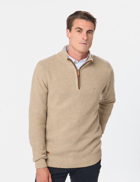 BUZO TEJIDO GRUESO Beige