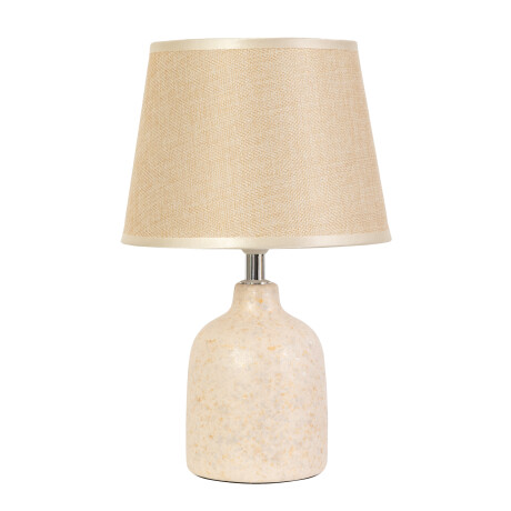 LÁMPARA DE MESA CERAMICA NATURAL-BEIGE WX373