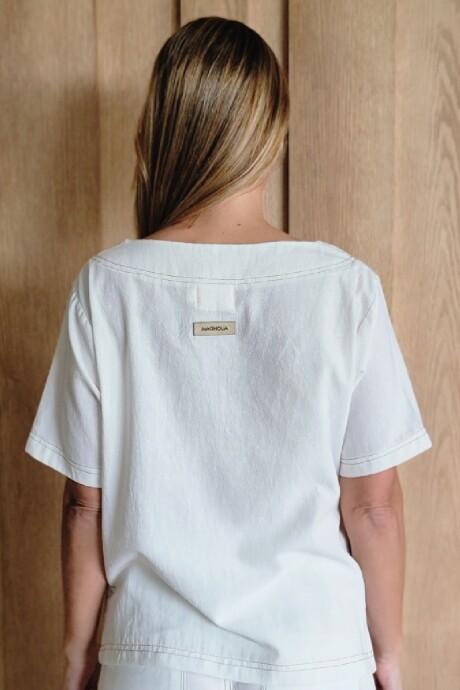 Remera Palma Crudo