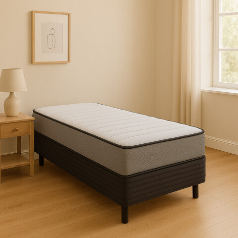 Sommier MEGA DENSIDAD Oggo® - Espuma - GARANTIA 1 AÑO 1 Plaza - 78 cm