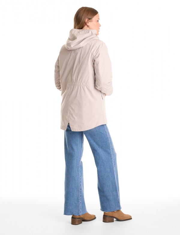Campera Abrigo 3 En 1 BEIGE CLARO
