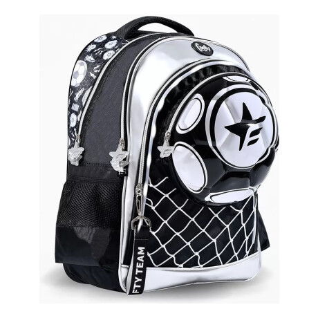 Mochila Escolar Futbol Con Luz Led Footy Mochila Escolar Futbol Con Luz Led Footy