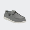 Calzado Hey Dude Wally Stretch Canvas Gris