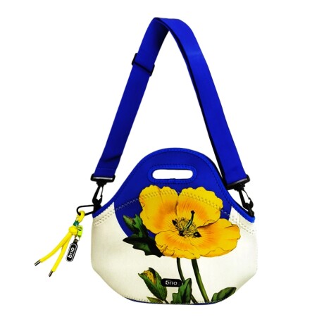 Lunchera de Neopreno Brio LB121-FLW Big Bro con Correa FIORE