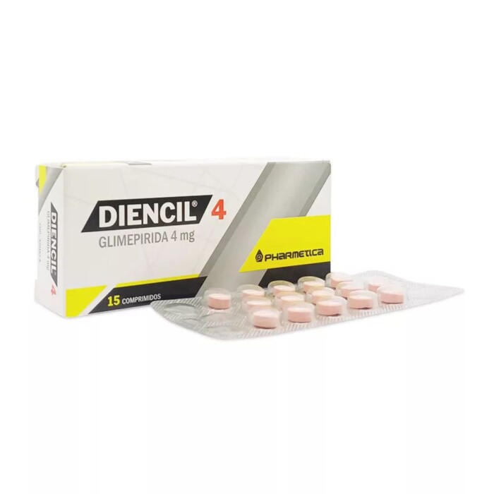 DIENCIL 4 MG. CJ X 15 COMP. única