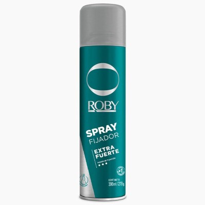 Fijador Roby en Spray Extra Fuerte 390 ML Fijador Roby en Spray Extra Fuerte 390 ML